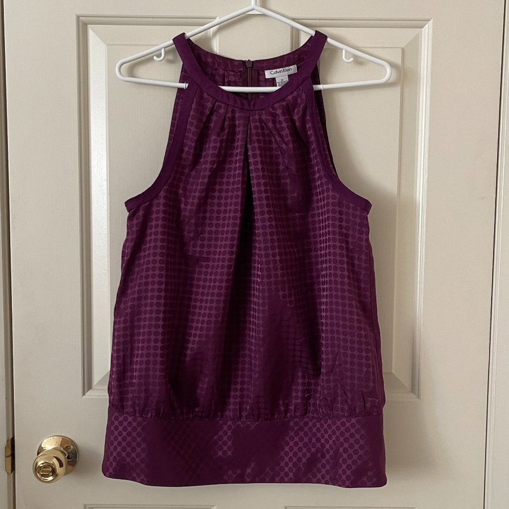 Calvin Klein Dotted Top Size Medium
